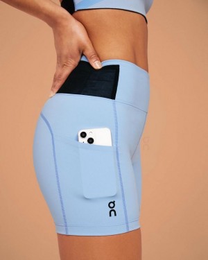 Women's On Running Sprinter Shorts Blue | PH_ON8581