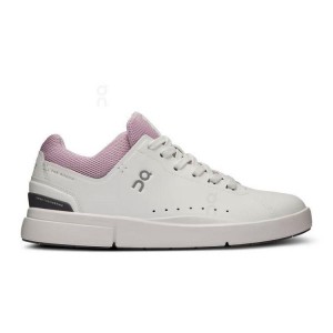 Women's On Running THE ROGER Advantage Sneakers White / Pink | PH_ON8117