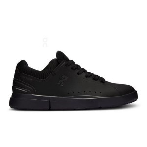 Women's On Running THE ROGER Advantage Sneakers Black | PH_ON8711