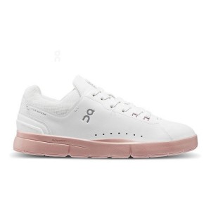 Women's On Running THE ROGER Advantage Sneakers White / Rose | PH_ON8530