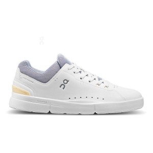 Women's On Running THE ROGER Advantage Sneakers White / Purple | PH_ON8815