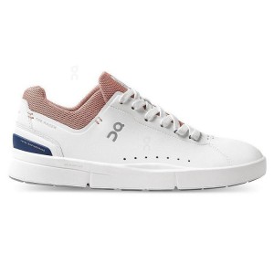 Women's On Running THE ROGER Advantage Sneakers White / Brown | PH_ON8300