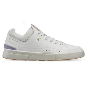 Women's On Running THE ROGER Centre Court Sneakers White / Purple | PH_ON8515