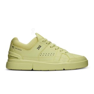 Women's On Running THE ROGER Clubhouse Sneakers Yellow | PH_ON8770