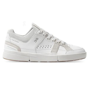 Women's On Running THE ROGER Clubhouse Sneakers White | PH_ON8161