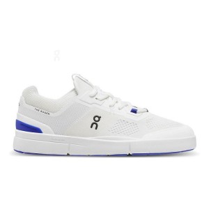Women's On Running THE ROGER Spin Sneakers White / Blue | PH_ON8857