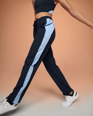 Women's On Running Track Pants Navy | PH_ON8712