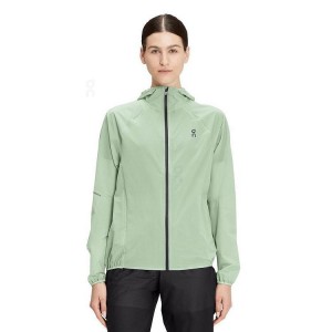 Women's On Running Ultra Jackets Green | PH_ON8656