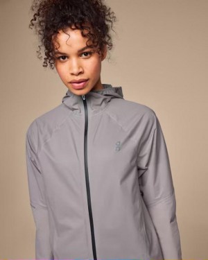 Women's On Running Ultra Jackets Grey | PH_ON8182