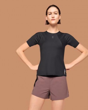 Women's On Running Ultra Shorts Brown | PH_ON8038