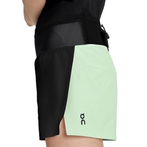 Women's On Running Ultra Shorts Green | PH_ON8013