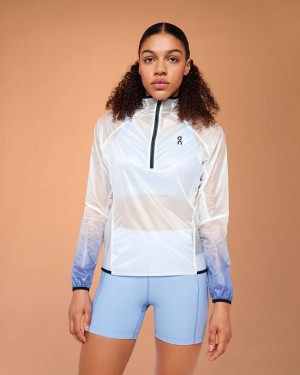 Women's On Running Zero Jackets White | PH_ON8477